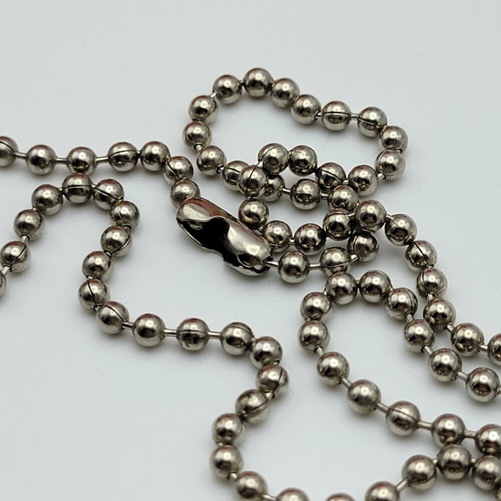 Novelty No Whining Cork Pendant Necklace 30" USA Ball Bead Chain CASA DE LOCO - Picture 5 of 11